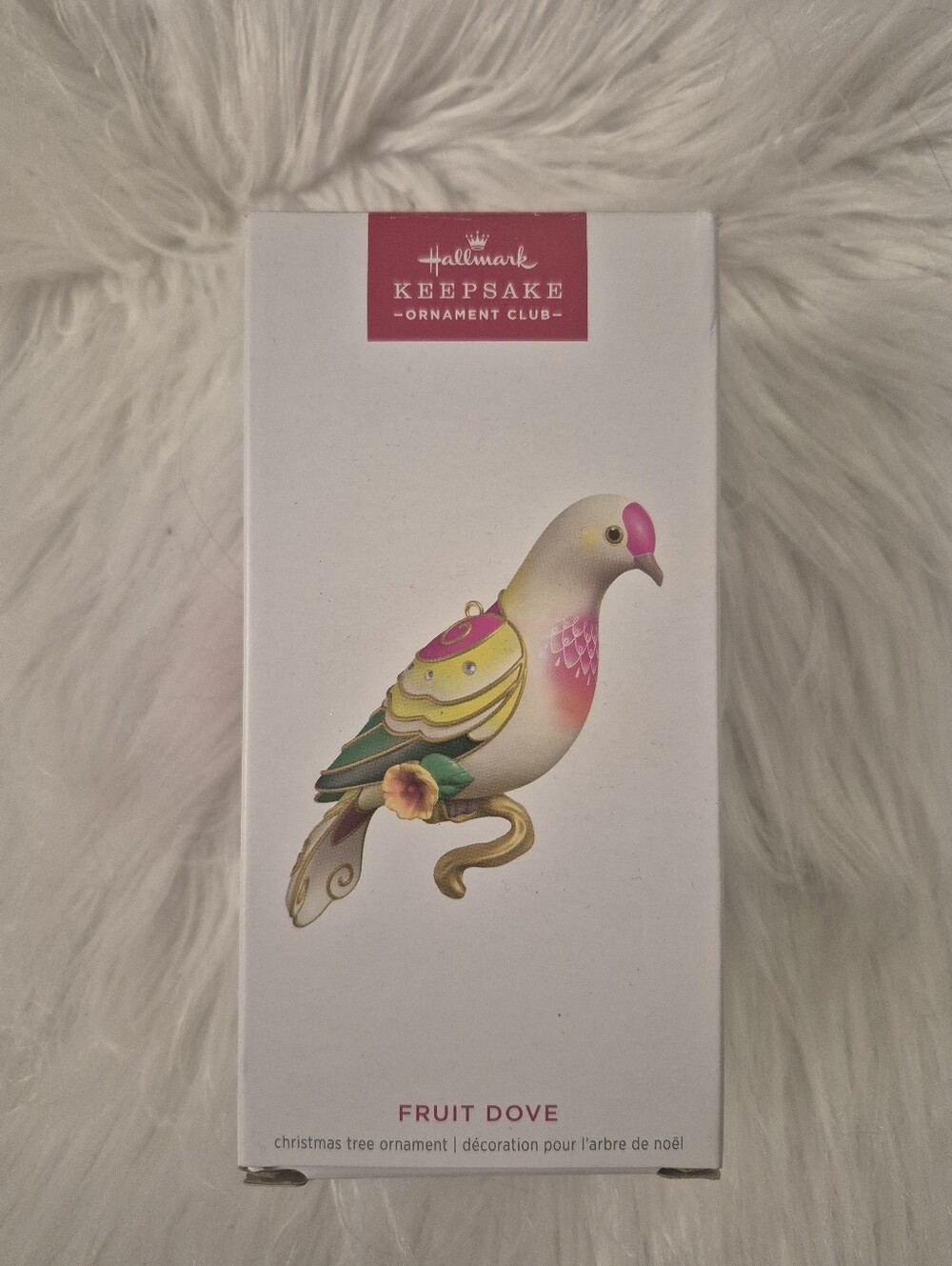 2025 Hallmark Keepsake Ornament Club Member Exclusive "Fruit Dove" Ornament New